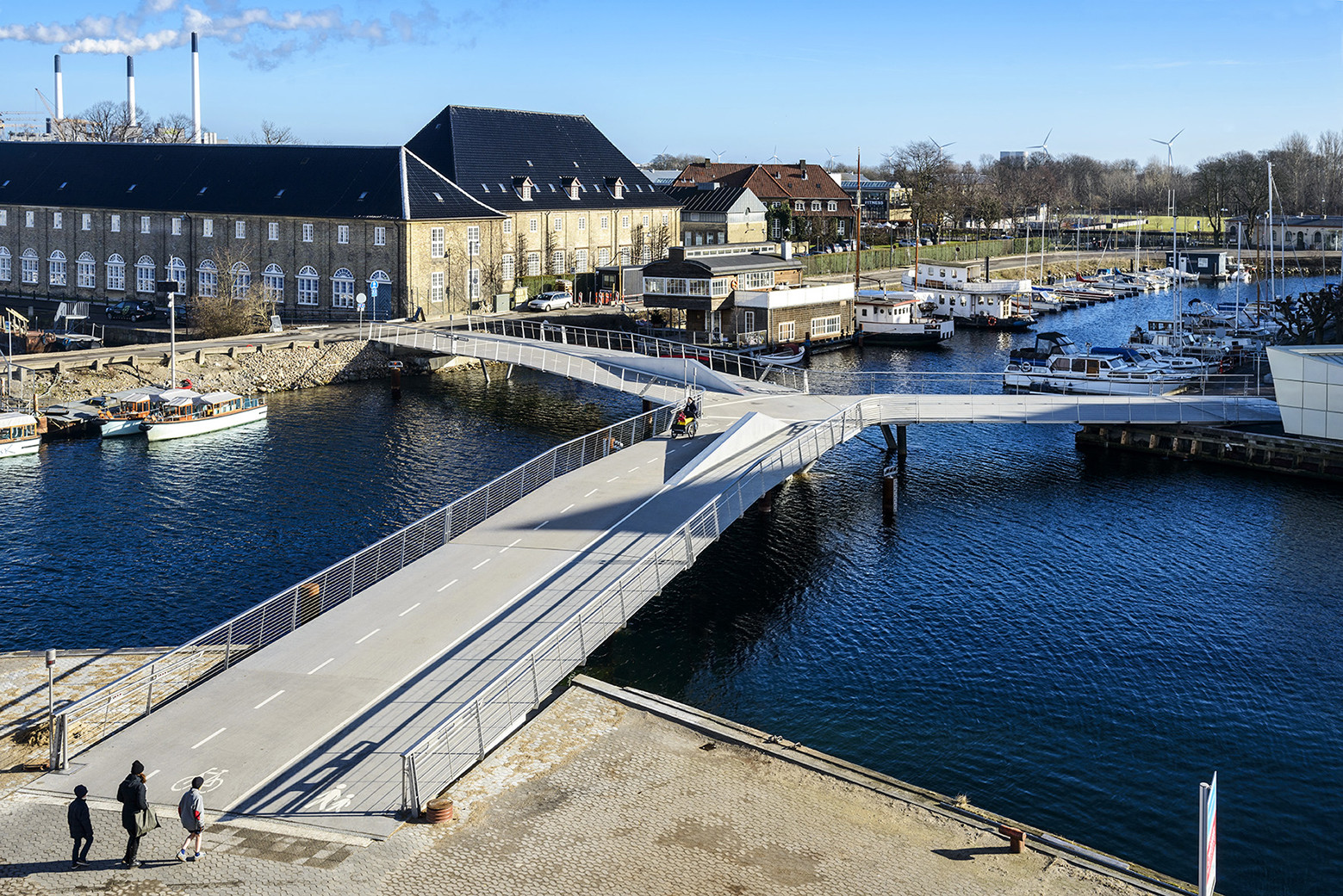 This thesis hopes to strenghten the bridge between the fields of classical compilation, quantum computing and graph transformations. Three-legged bridges also exist in the real world – here the Butterfly Bridge in Copenhagen. Image credits: Christian Lindgren, archdaily.com.